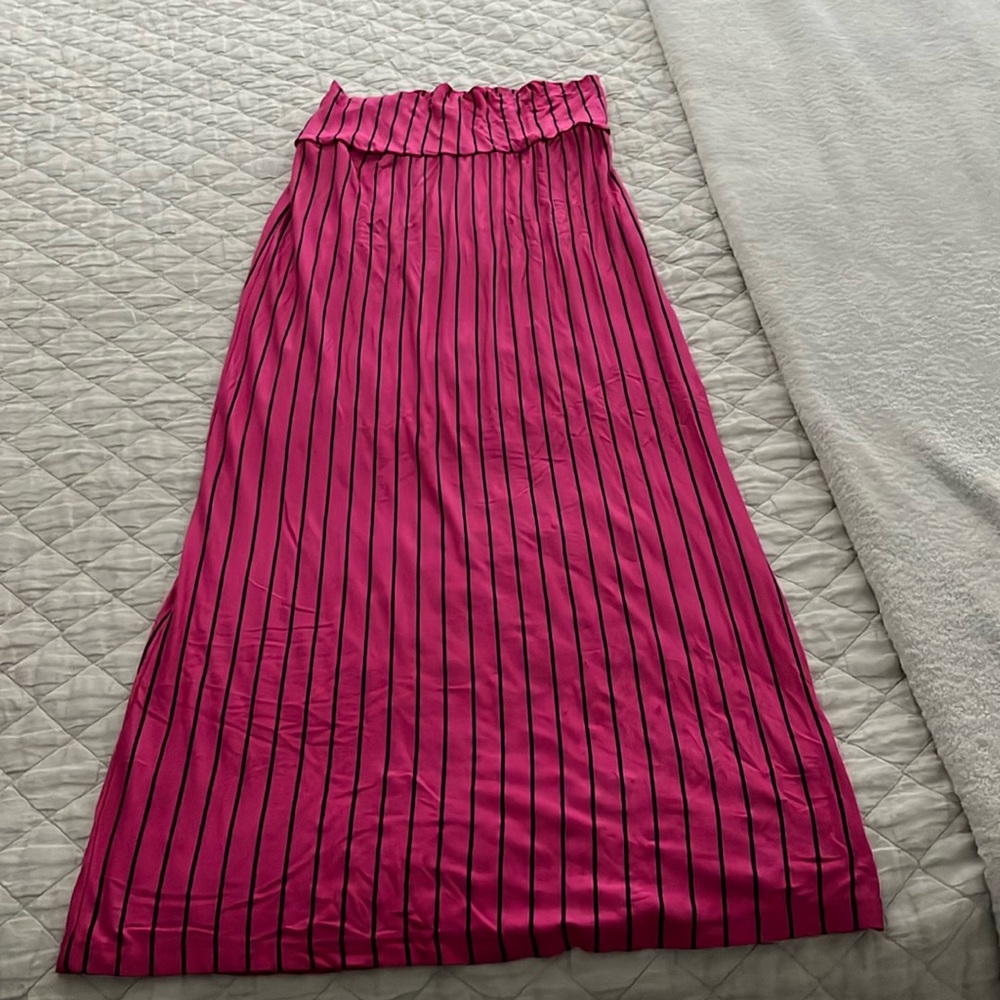 Strapless dress